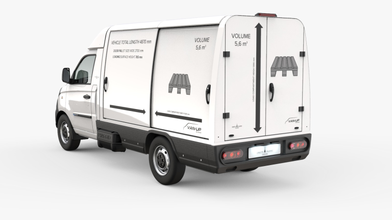 Porter NP6 - Furgonatura Van-Up. Il City Truck compatto, pratico e funzionale